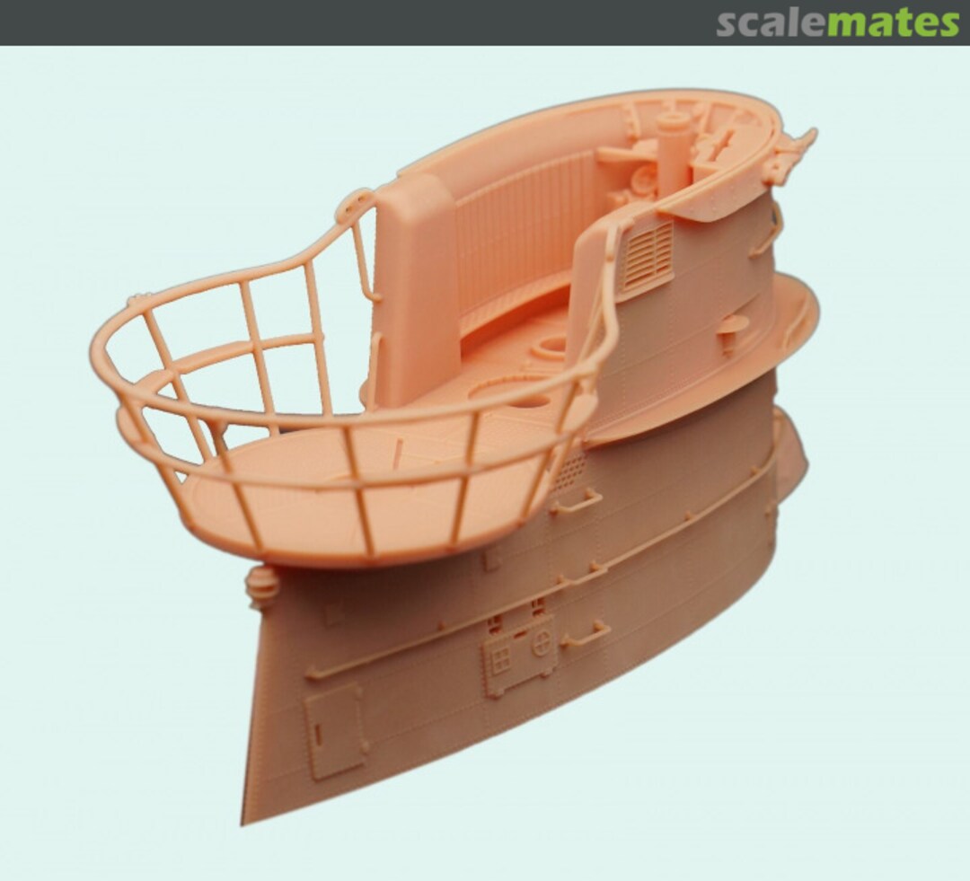 Boxart VIIC Submarine Command Tower YZ-006 YZM Model Boxart VIIC Submarine Command Tower YZ-006 YZM Model