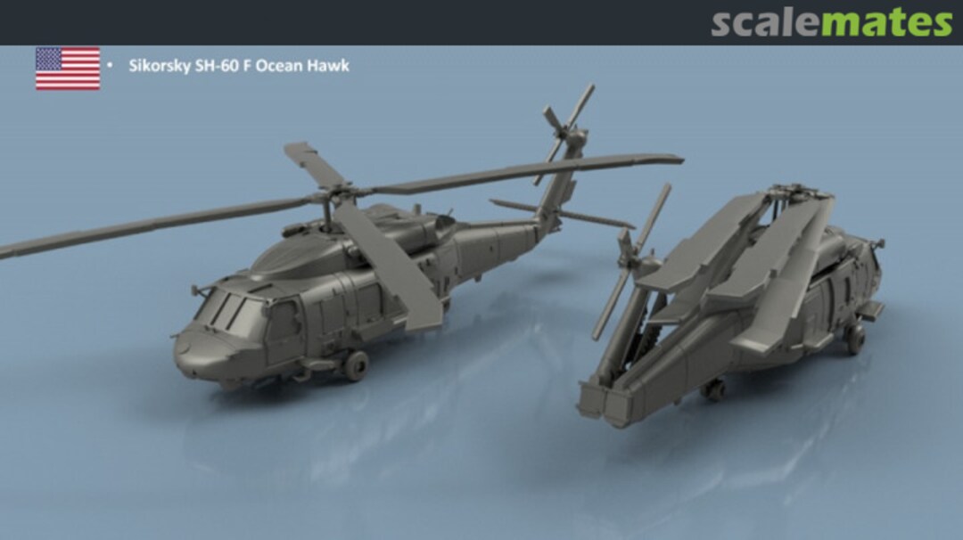 Boxart Sikorsky SH-60 F Ocean Hawk folded blades - 3D printing (4 helicopters) 3D350361PL L'Arsenal Boxart Sikorsky SH-60 F Ocean Hawk folded blades - 3D printing (4 helicopters) 3D350361PL L'Arsenal