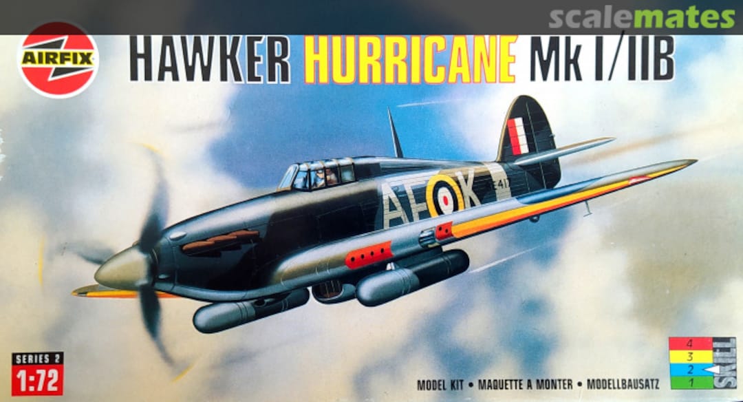 Boxart Hawker Hurricane Mk I/IIB 02042 Airfix Boxart Hawker Hurricane Mk I/IIB 02042 Airfix