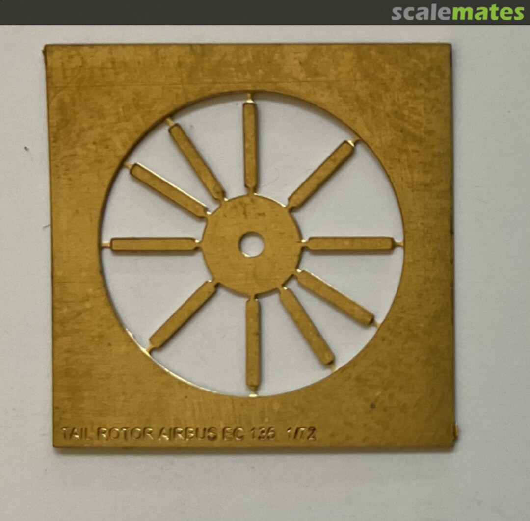 Boxart EC 135 Helicopter PE Fenestron tail MSC72-02PE Naval Models Boxart EC 135 Helicopter PE Fenestron tail MSC72-02PE Naval Models