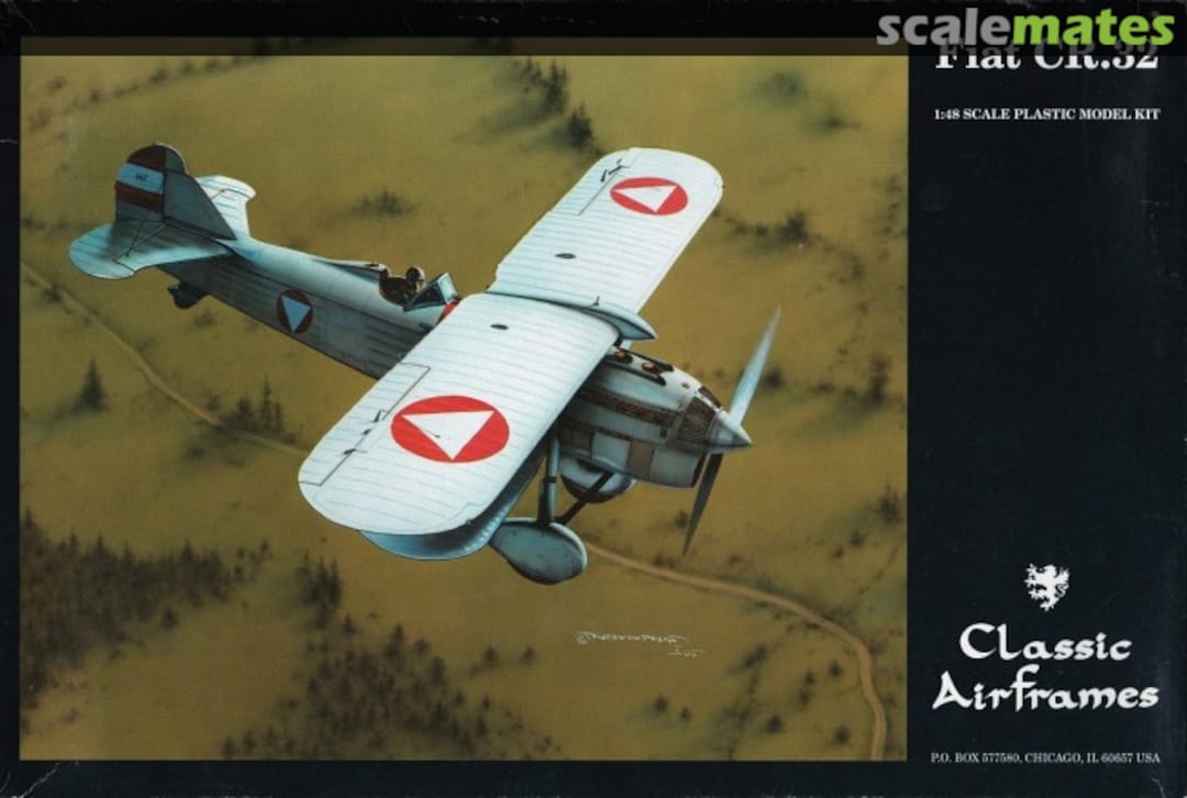 Boxart Fiat Cr.32 4106 Classic Airframes Boxart Fiat Cr.32 4106 Classic Airframes