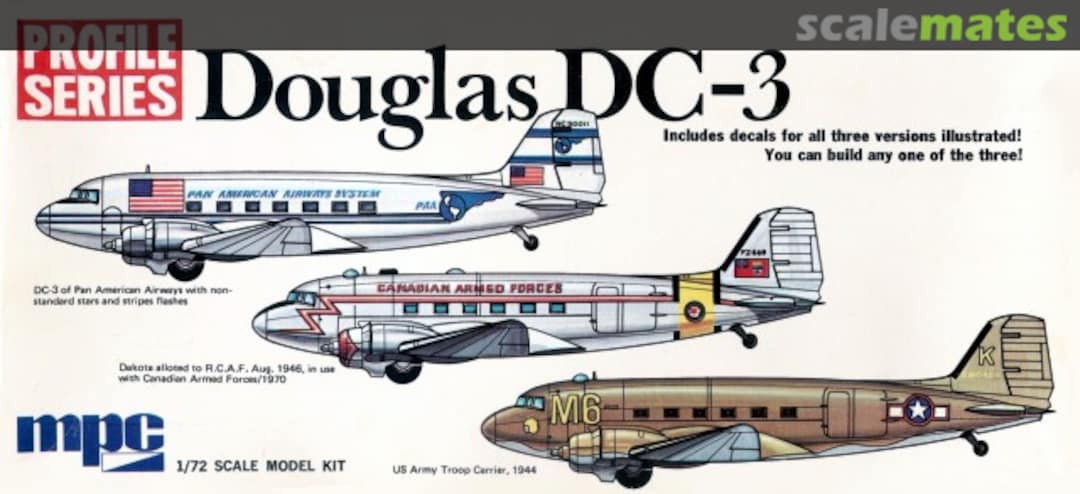 Boxart Douglas DC-3 2-1512-150 MPC Boxart Douglas DC-3 2-1512-150 MPC