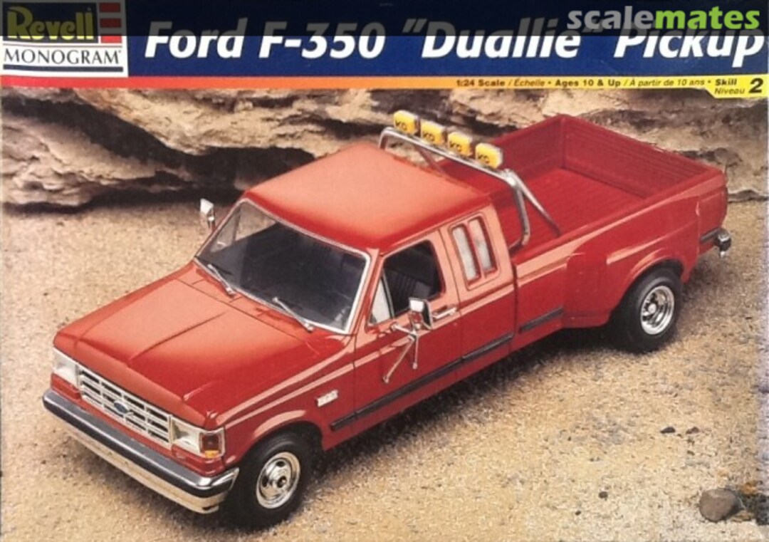 Boxart Ford F-350 "Duallie" Pickup 85-2948 Revell Monogram Boxart Ford F-350 "Duallie" Pickup 85-2948 Revell Monogram