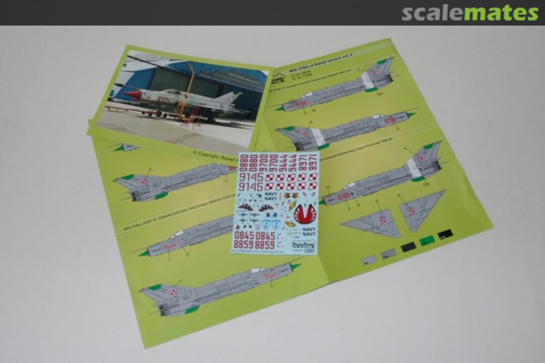 Boxart MiG-21bis in Polish service vol.2 D72006 ModelMaker Boxart MiG-21bis in Polish service vol.2 D72006 ModelMaker