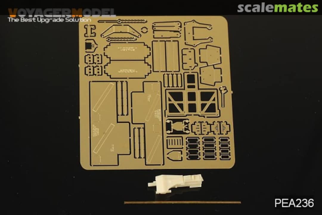 Boxart Modern US Army HUMVEE carried MK19 PEA236 Voyager Model