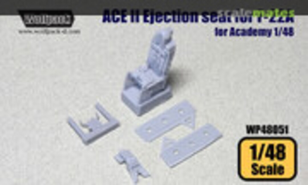 1:48 ACE II Ejecton seat for F-22 (Wolfpack WP48051) WP48051