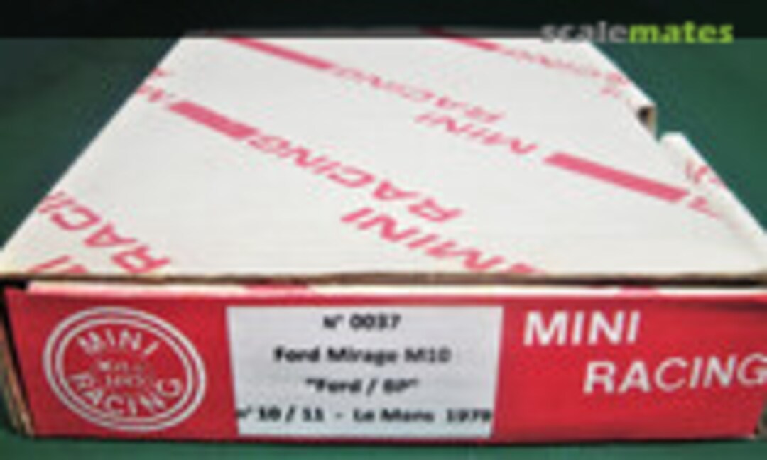 1:43 Mirage M10 - Ford (Mini Racing 0037) 0037