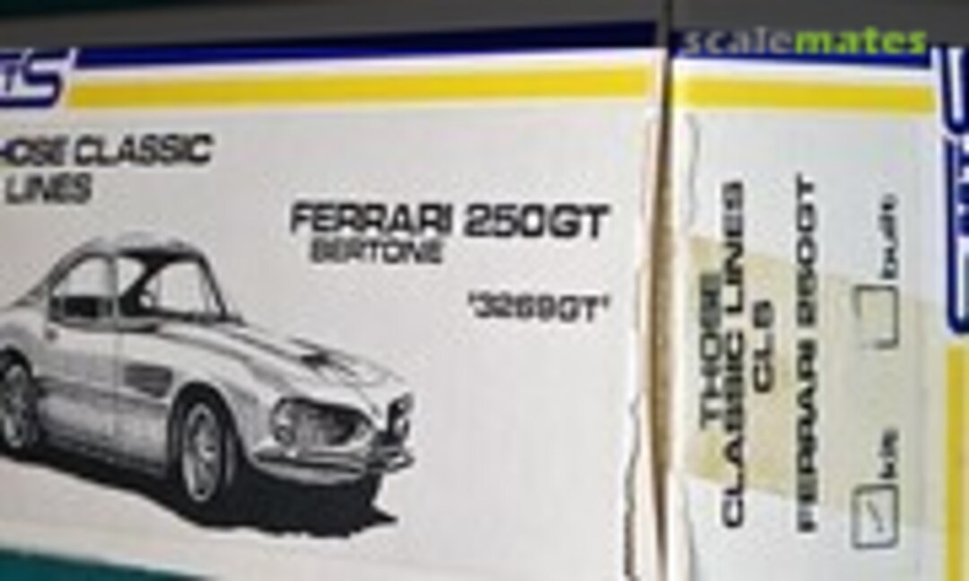 Ferrari 250 GT #3269GT (Scale Model Technical Service CL5)