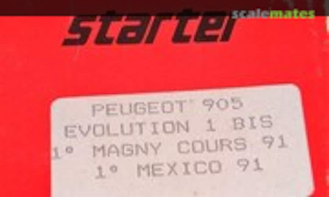 1:43 Peugeot 905 Evo 1 Bis #EV15 &quot;ESSO&quot; (Starter )