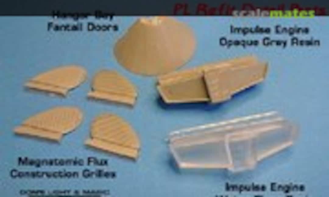1:350 U.S.S. Enterprise Refit Detail Parts (Don's Light and Magic DLM-9.4) DLM-9.4