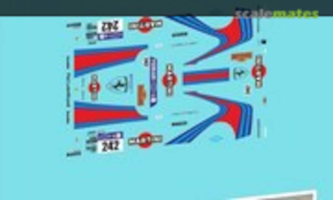 1:43 Ferrari 308 GTB "MARTINI" (Atalaya Slot Decals ADCR71) ADCR71