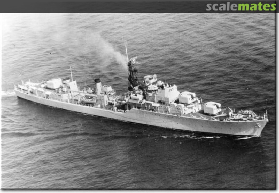 Boxart Daring class Destroyer semi kit F/72/10/DaringclassD Fleetscale Boxart Daring class Destroyer semi kit F/72/10/DaringclassD Fleetscale