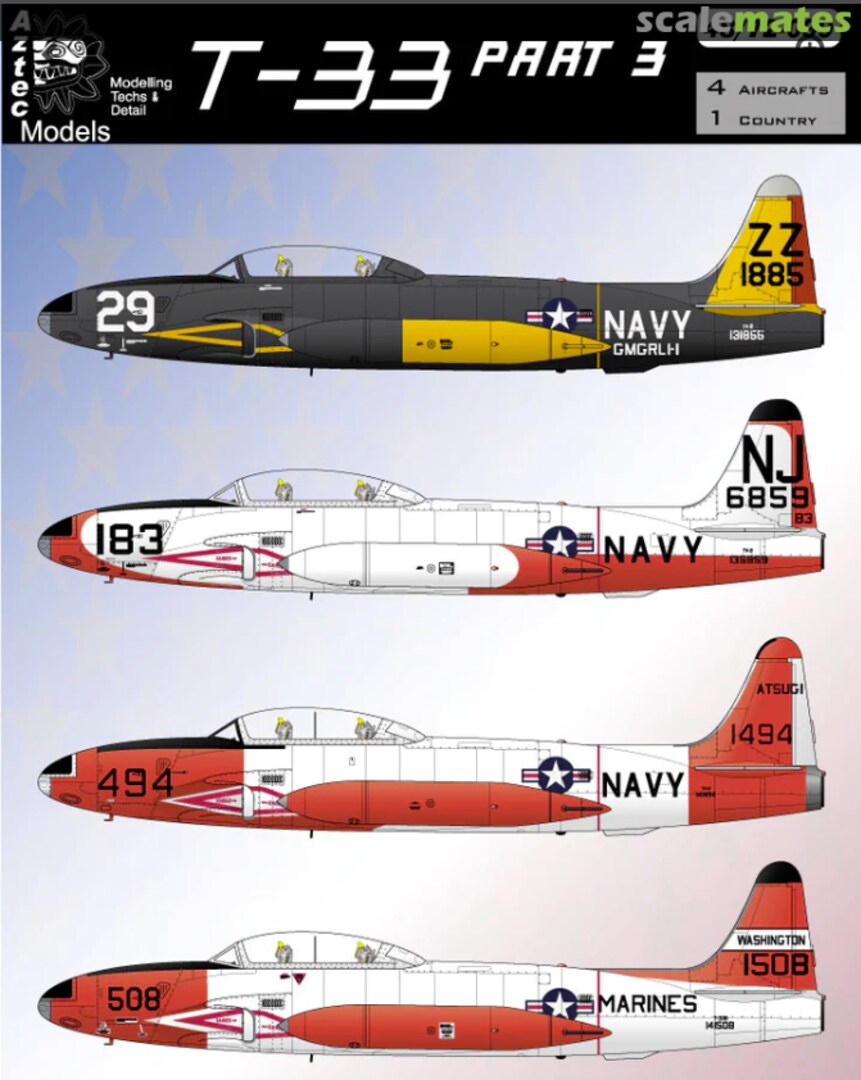 Boxart T-33 Part 3 48-099 Aztec Models Boxart T-33 Part 3 48-099 Aztec Models