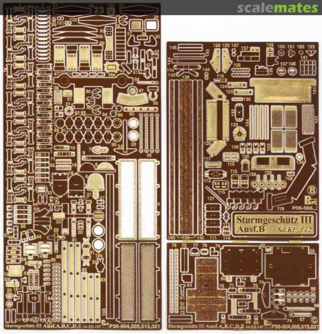 Boxart Sturmgeschutz III Ausf. B P35-005 Part Boxart Sturmgeschutz III Ausf. B P35-005 Part