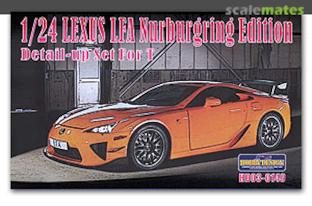 Boxart Lexus LFA Nurburgring Edition HD03-0140 Hobby Design Boxart Lexus LFA Nurburgring Edition HD03-0140 Hobby Design