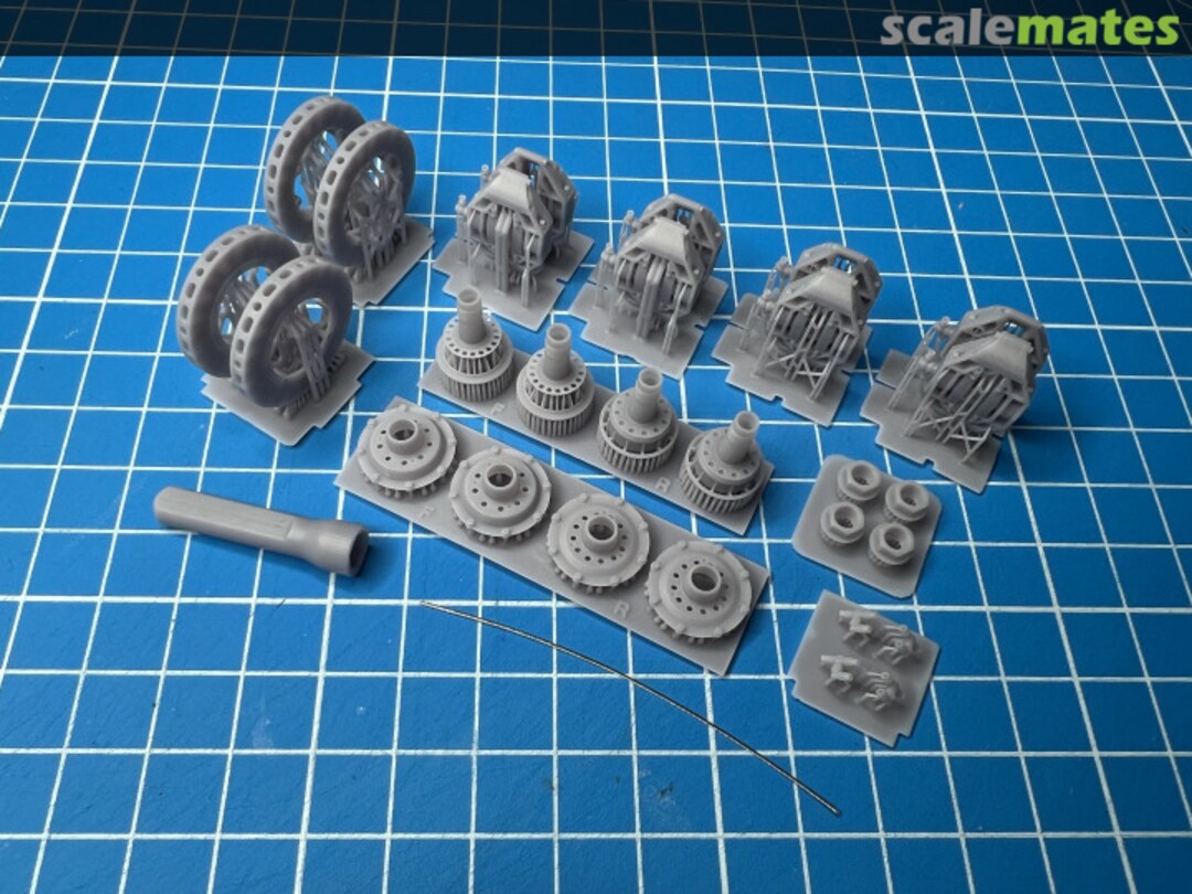 Contents McLaren MP4/2C Brake Set A053/2024 Stone Models Contents McLaren MP4/2C Brake Set A053/2024 Stone Models