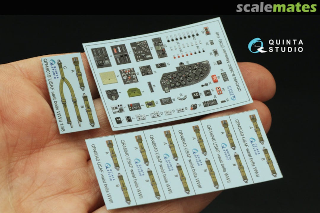 Contents B-26B/C Marauder interior 3D decals QD48494 Quinta Studio Contents B-26B/C Marauder interior 3D decals QD48494 Quinta Studio