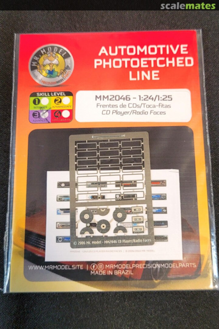 Boxart CD Player/Radio Faces MM2046 Mr. Model Boxart CD Player/Radio Faces MM2046 Mr. Model