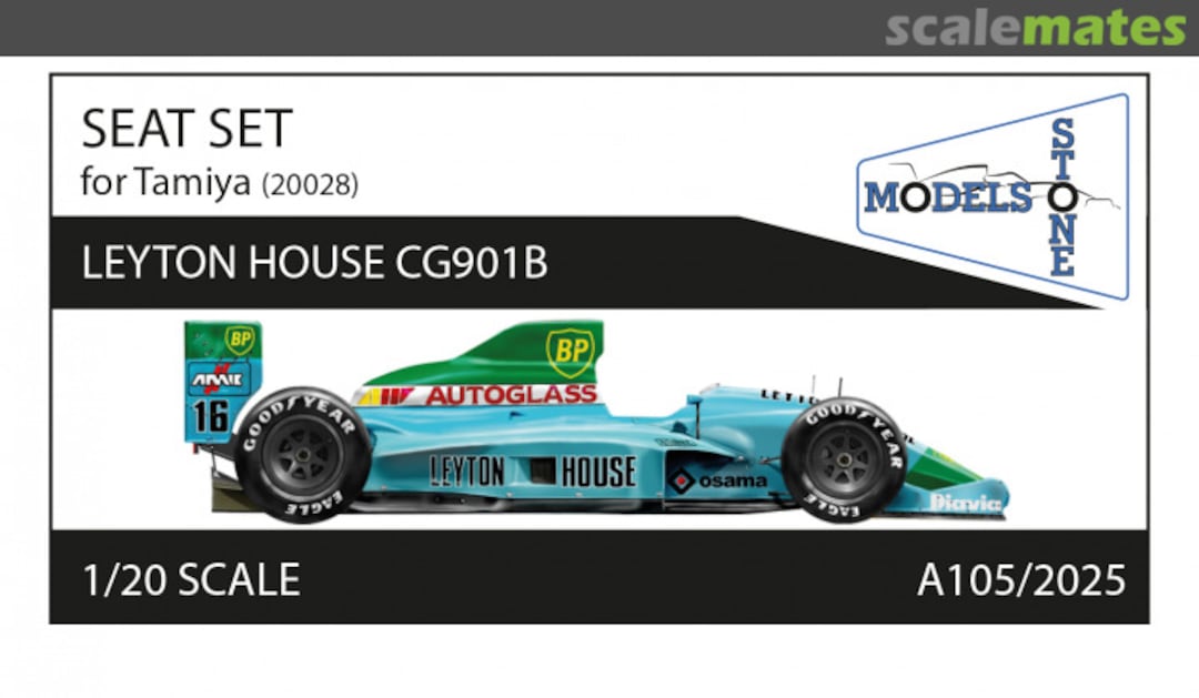 Boxart Leyton House CG901B Seat Set A105/2025 Stone Models Boxart Leyton House CG901B Seat Set A105/2025 Stone Models