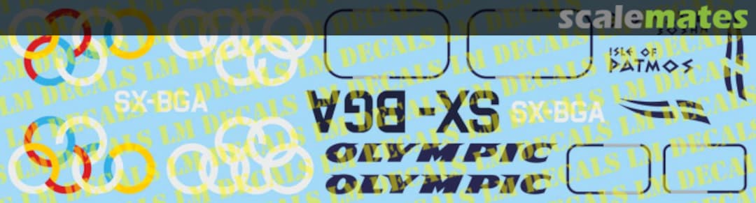 Boxart Olympic Aviation Shorts 330 LMX 0176 LM Decals Boxart Olympic Aviation Shorts 330 LMX 0176 LM Decals