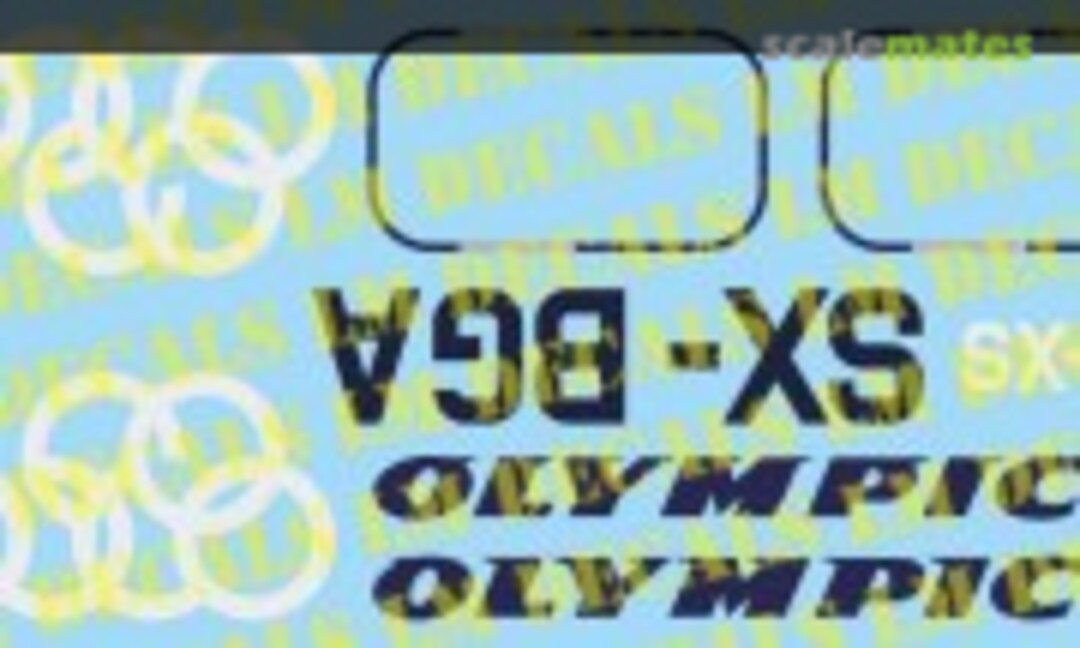 No Olympic Aviation Shorts 330 (LM Decals LMX 0176) LMX 0176