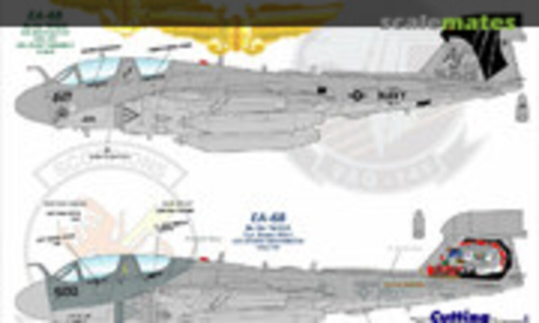 1:72 Prowlers Part 2: VAQ-141 (USS J.F. Kennedy), VAQ-132 (USS George Washington) (Cutting Edge Modelworks CED72206) CED72206