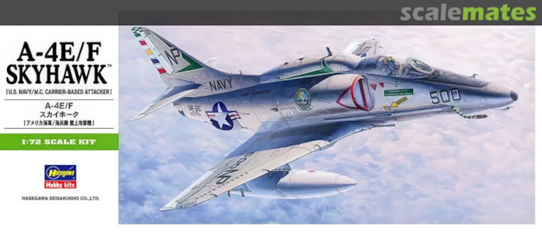 Boxart A-4E/F Skyhawk 00239 Hasegawa