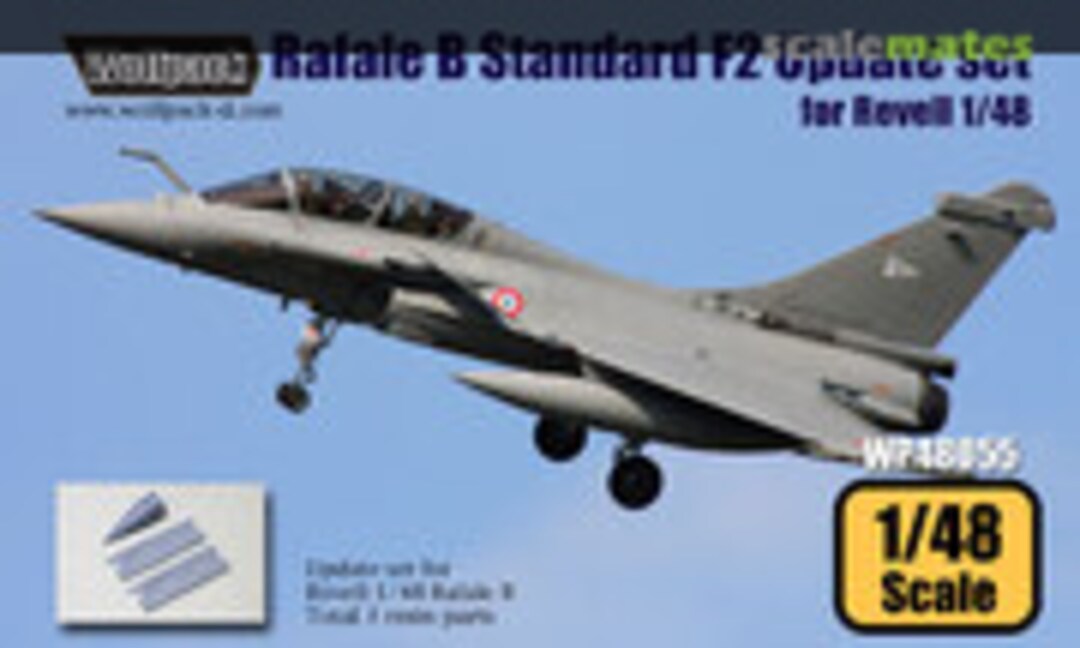 1:48 Dassault Rafale B Standard F2 Update Set (Wolfpack WP48055) WP48055