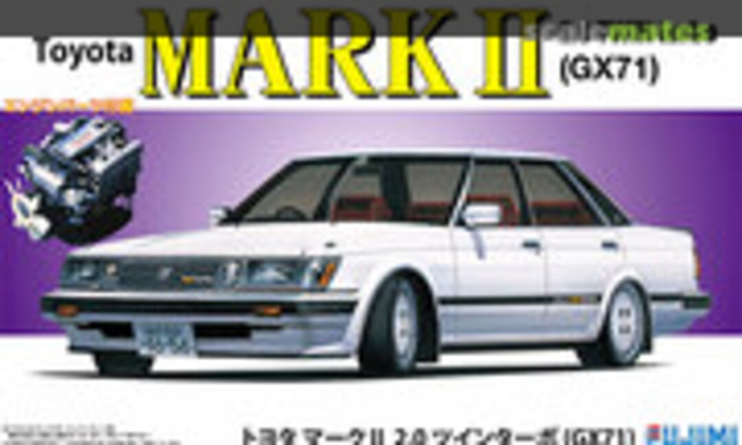 1:24 Toyota Mark II 2.0 Twin Turbo GX71 (Fujimi 03911)