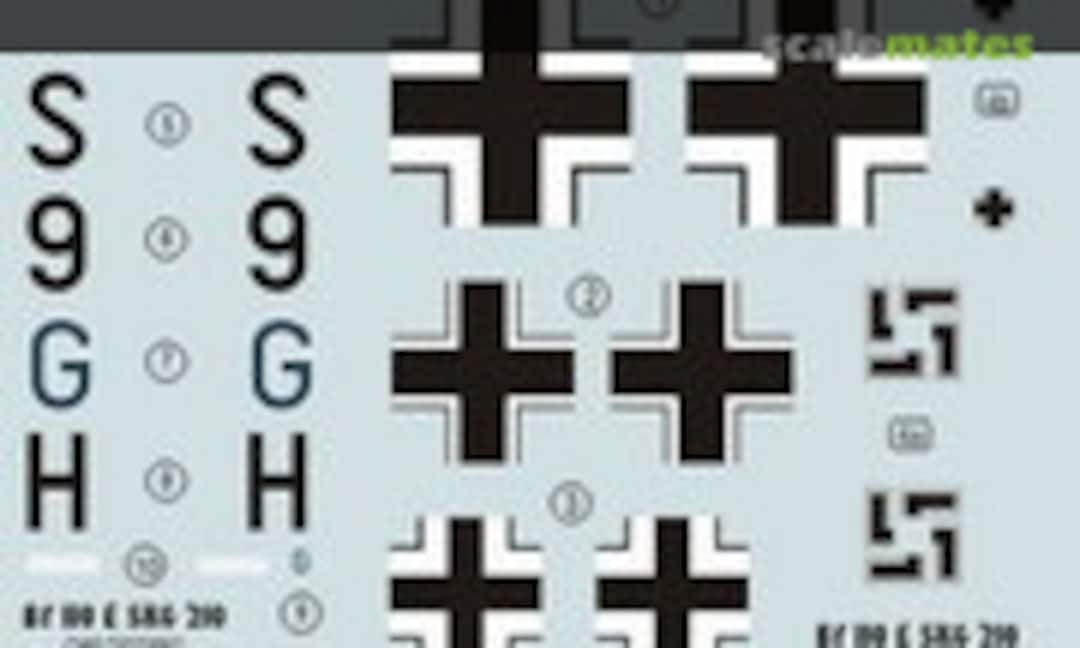 1:72 Bf 110E Nachtbomber S9+GH (OWL OWLDS72062) OWLDS72062