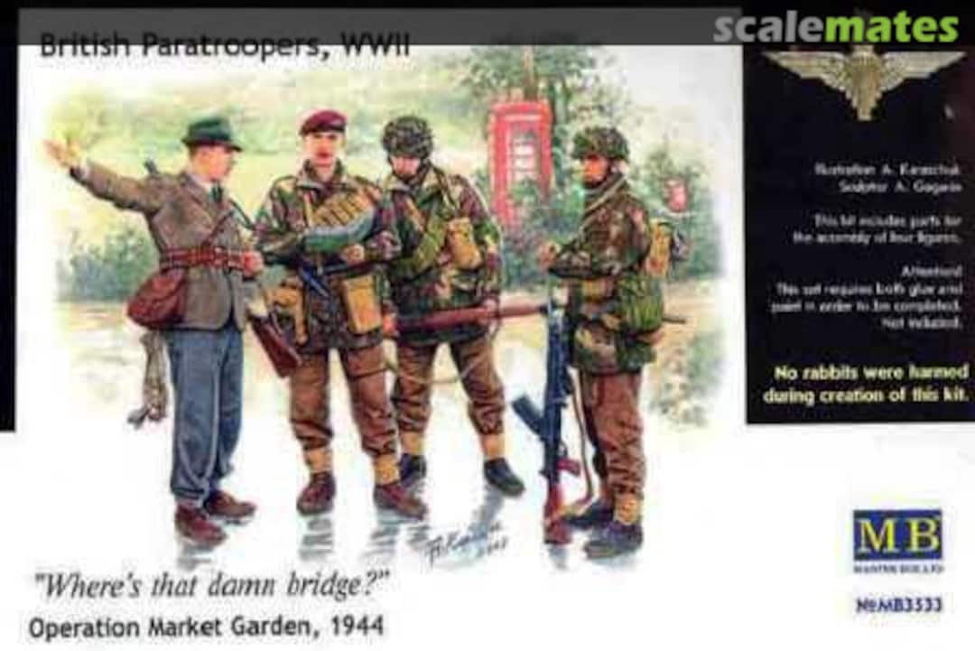 Boxart "Where's that damn bridge?" MB3533 Master Box Boxart "Where's that damn bridge?" MB3533 Master Box