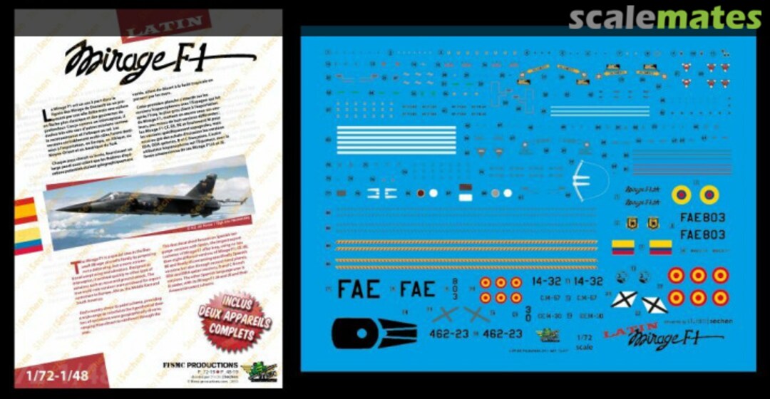 Boxart Mirage F1 "Latin" P_72-19 FFSMC Productions Boxart Mirage F1 "Latin" P_72-19 FFSMC Productions