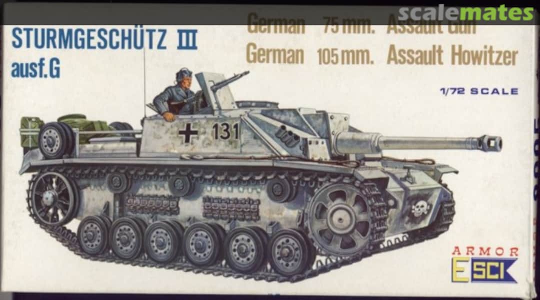 Boxart Sturmgeschütz III Ausf. G 8005 ESCI Boxart Sturmgeschütz III Ausf. G 8005 ESCI