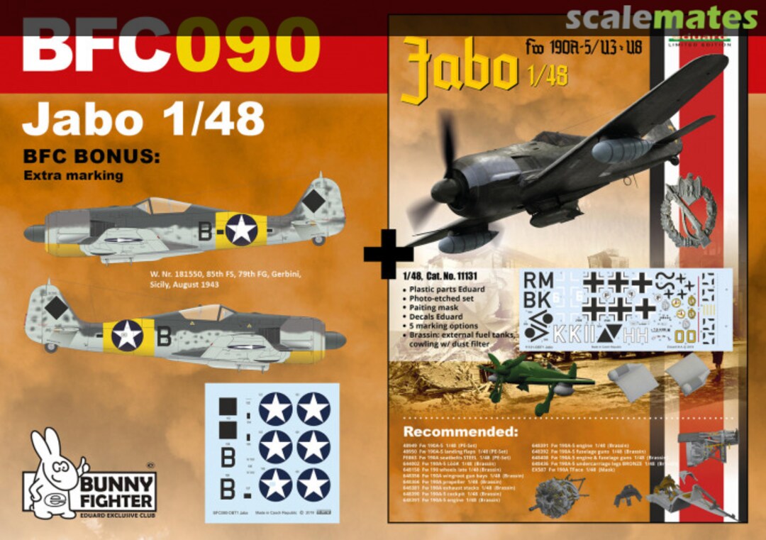 Boxart Jabo (Fw 190A-5/U3, A-5/U8) BFC090 Eduard Boxart Jabo (Fw 190A-5/U3, A-5/U8) BFC090 Eduard