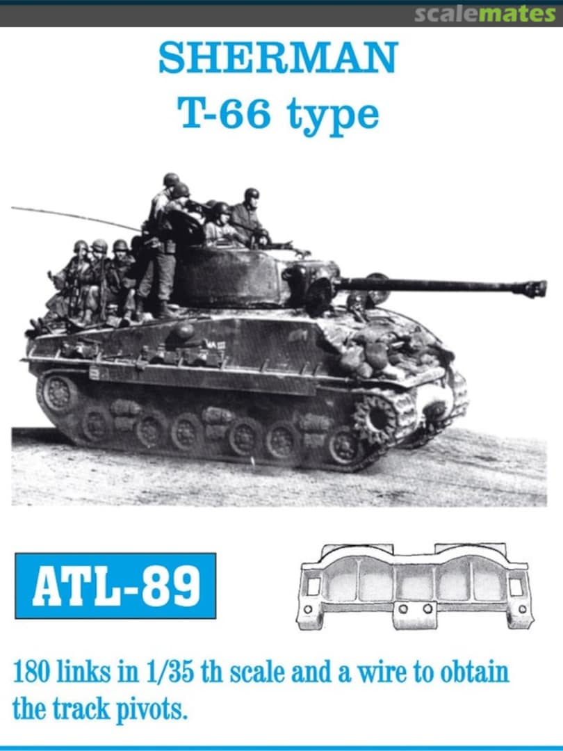 Boxart Sherman T-66 type ATL-89 Friulmodel Boxart Sherman T-66 type ATL-89 Friulmodel