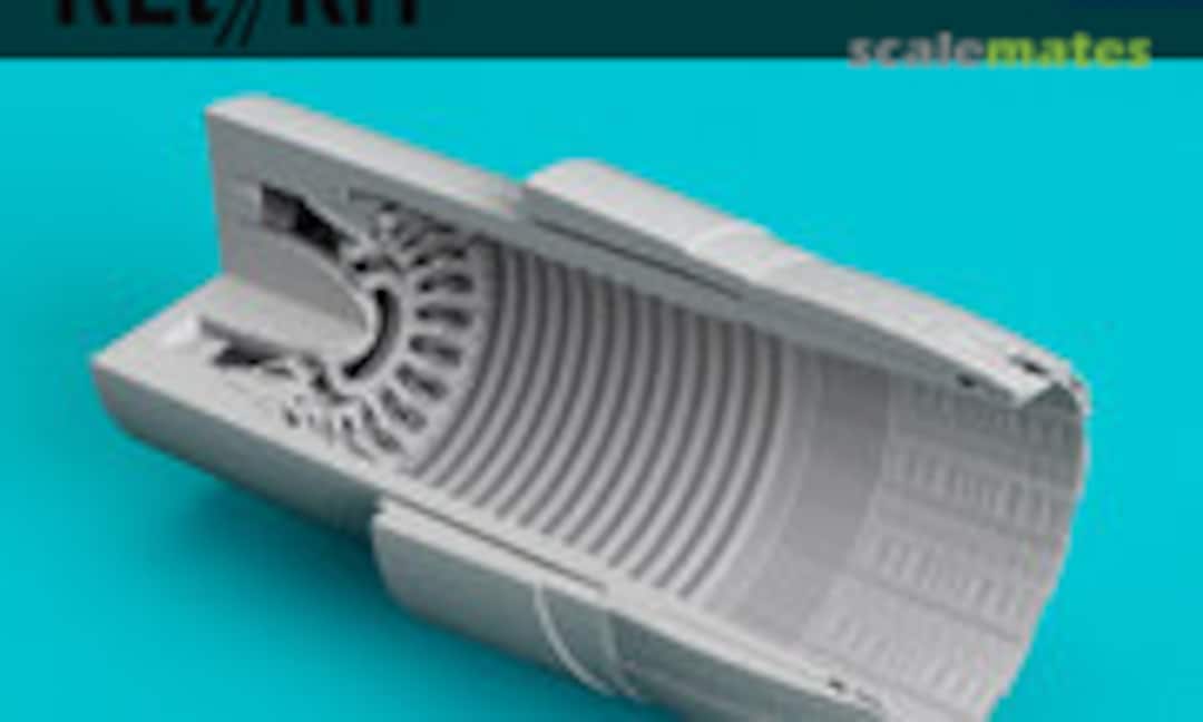 1:72 F-16 F110-GE open exhaust nozzles (ResKit RSU72-0185) RSU72-0185