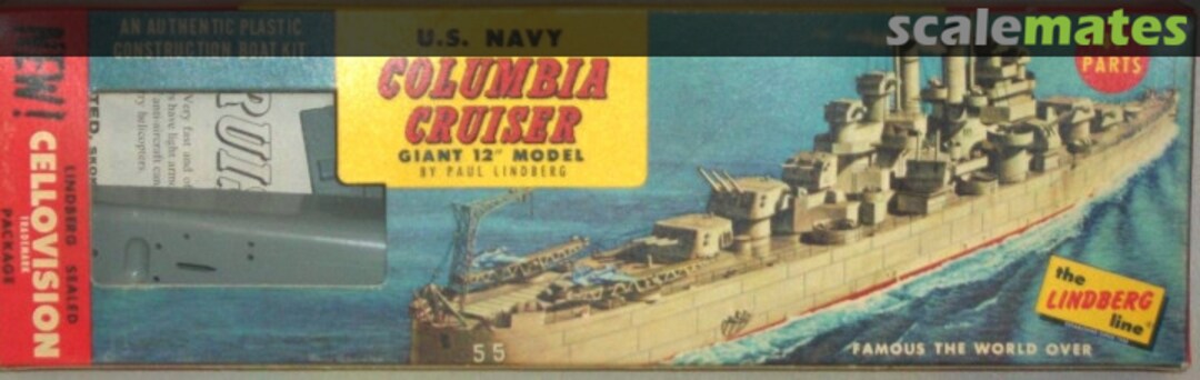 Boxart Columbia Cruiser 752:49 Lindberg Boxart Columbia Cruiser 752:49 Lindberg
