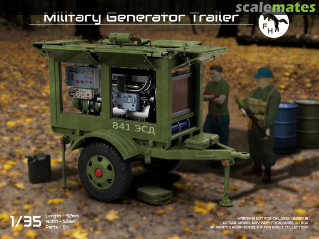 Boxart Large Military Generator FoxHopp Models Boxart Large Military Generator FoxHopp Models