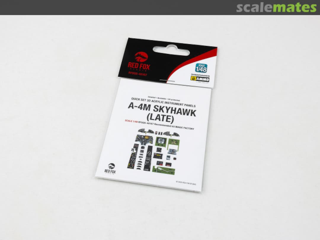 Boxart A-4M Skyhawk (Late) RFSQS-48167 Red Fox Studio