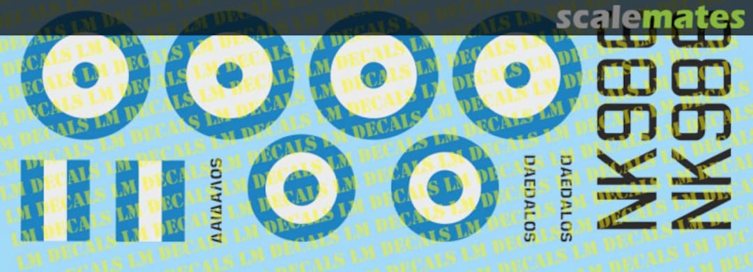 Boxart RHAF Fieseler Fi 156 Storch LMX 0253 LM Decals Boxart RHAF Fieseler Fi 156 Storch LMX 0253 LM Decals