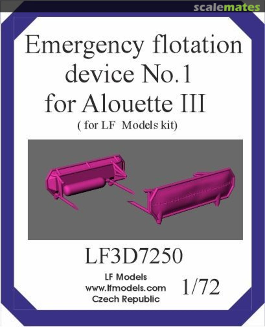 Boxart Emergency flotation device No. 1 for Alouette III LF3D7250 LF Models
