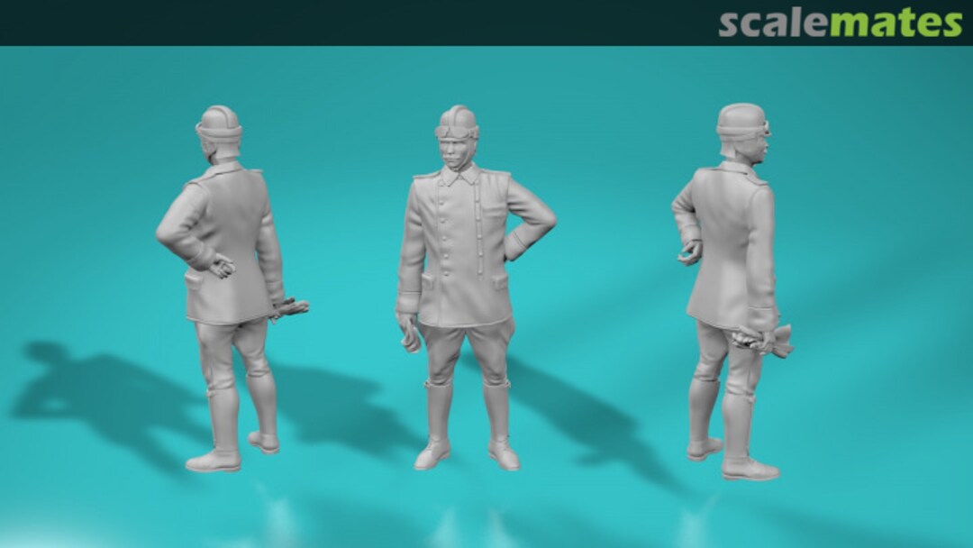 Boxart Pilot niemiecki z 1WŚ 99200222-48 EMP3d Boxart Pilot niemiecki z 1WŚ 99200222-48 EMP3d