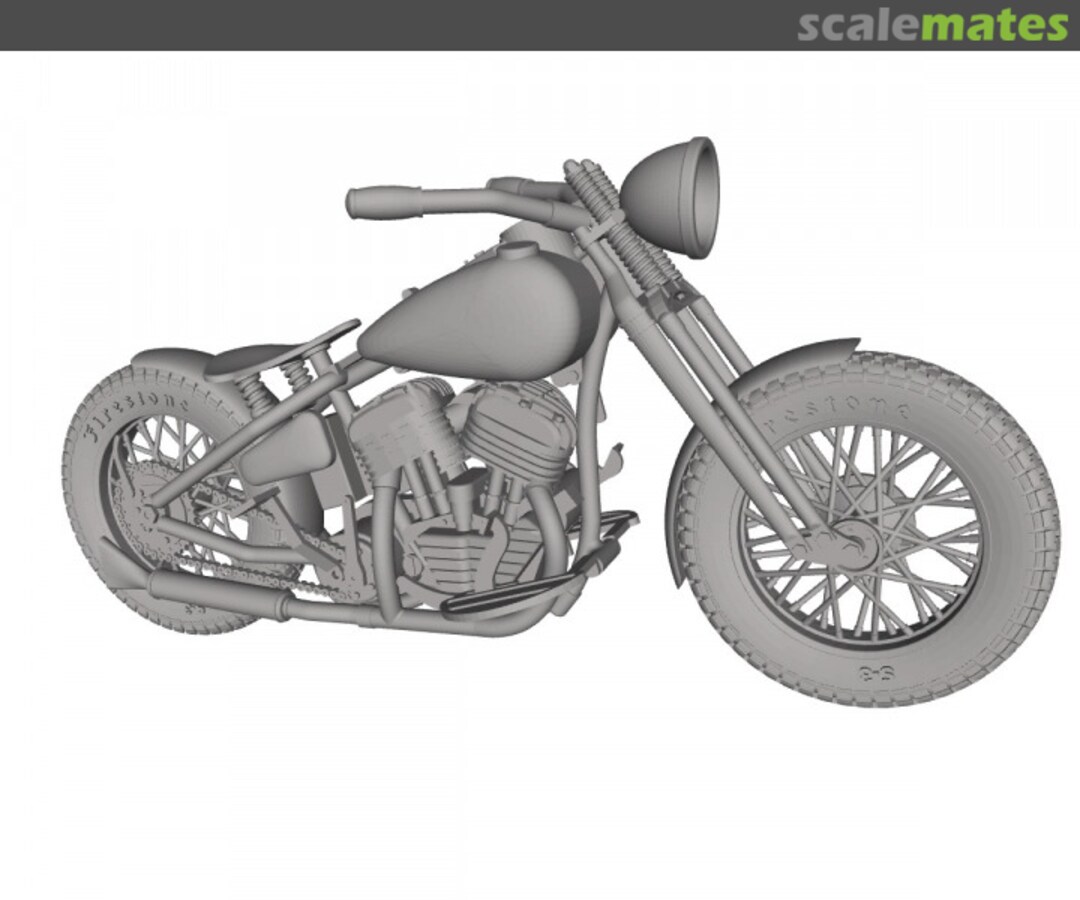Boxart Custom Chopper FSM3D48002 Four Stars Miniatures Boxart Custom Chopper FSM3D48002 Four Stars Miniatures