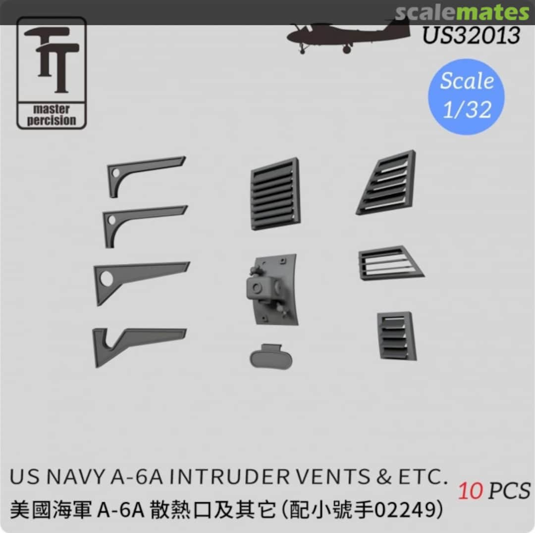 Boxart A-6A/E Intruder Vents & ect. US32013 Master Percision Boxart A-6A/E Intruder Vents & ect. US32013 Master Percision