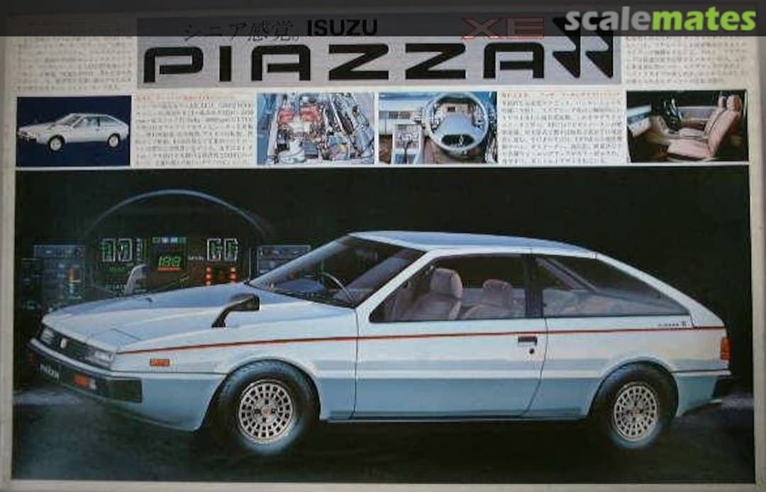 Boxart Isuzu Piazza XE 35270 Bandai Boxart Isuzu Piazza XE 35270 Bandai