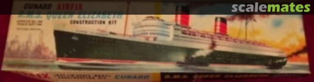 Boxart R.M.S. Queen Elizabeth F601S Airfix Boxart R.M.S. Queen Elizabeth F601S Airfix