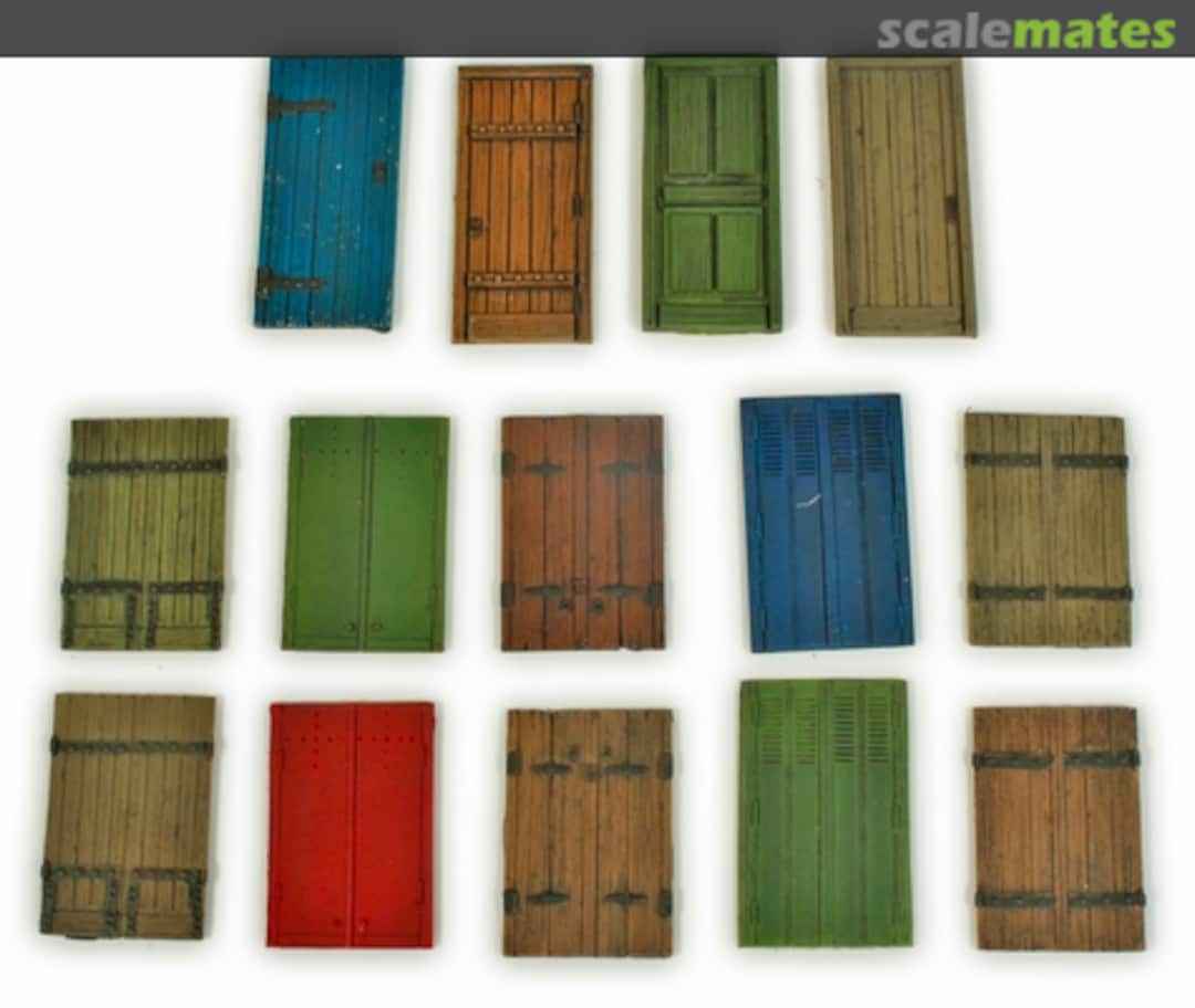 Boxart Assortment Doors and Shutters 72-0021 Add On parts Boxart Assortment Doors and Shutters 72-0021 Add On parts