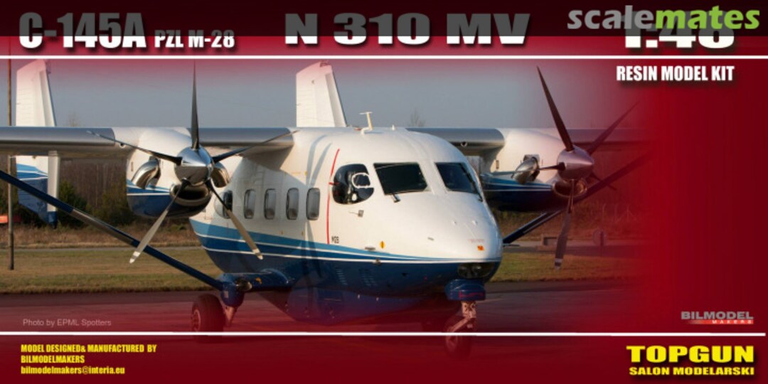 Boxart C-145A Top Gun Model Boxart C-145A Top Gun Model