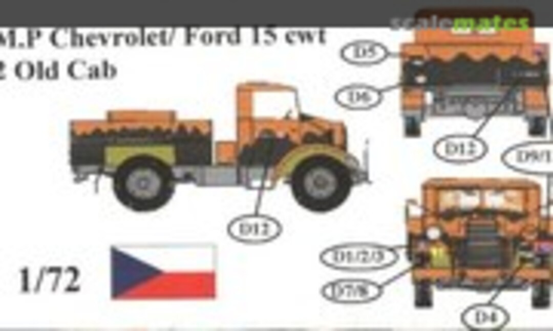 C.M.P. Chevrolet / Ford 15 cwt 4x2 Old Cab (VVV-Model M 72-003)