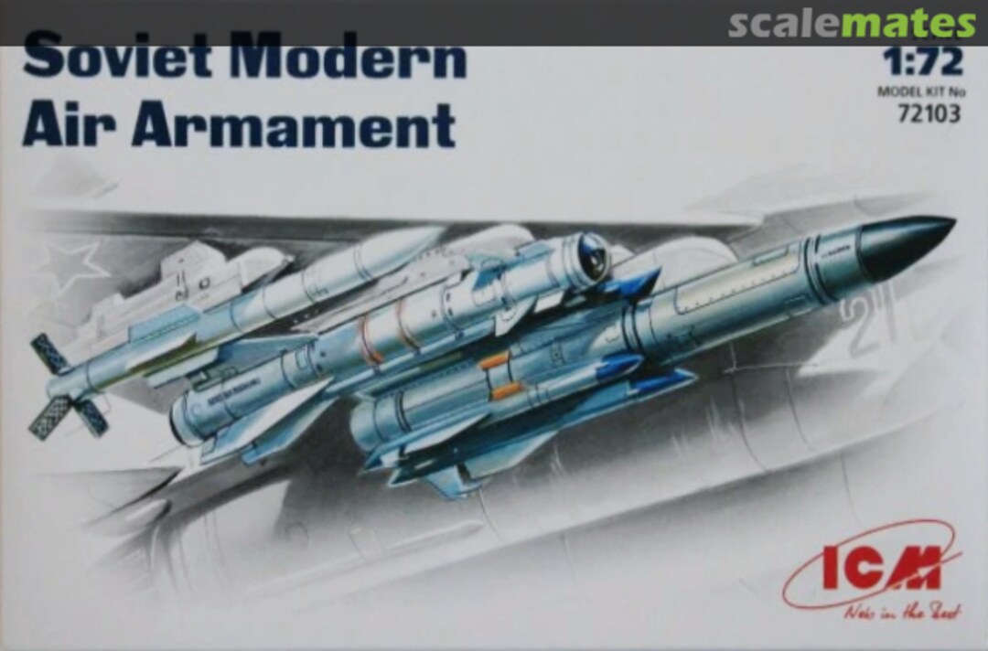 Boxart Soviet Modern Air Armament 72103 ICM Boxart Soviet Modern Air Armament 72103 ICM